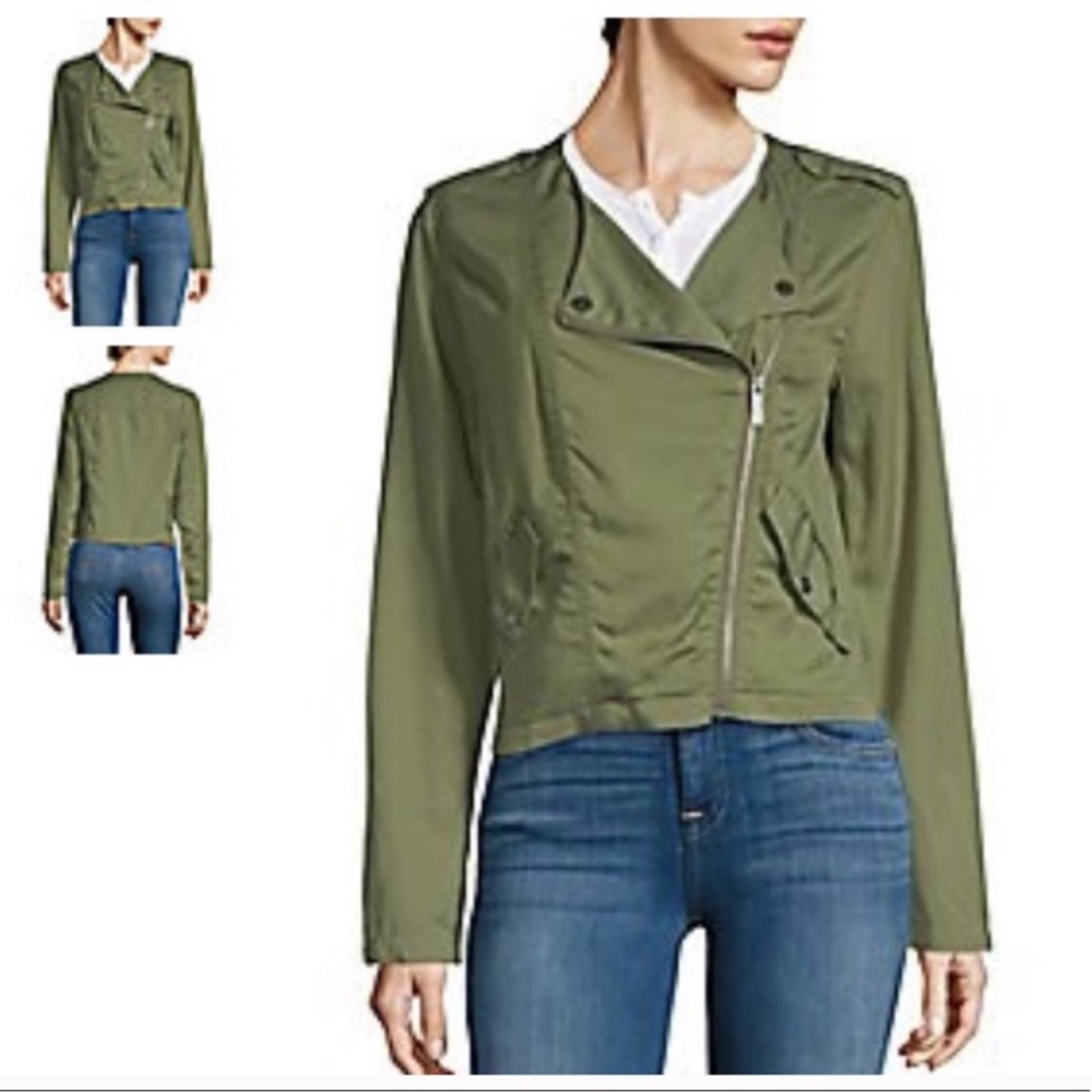 Green Sanctuary Moto jacket, size XL new with tags